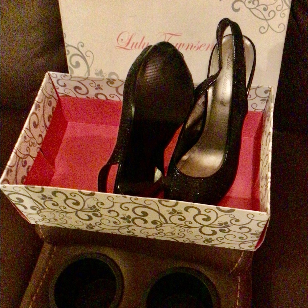 Glitter Slingback